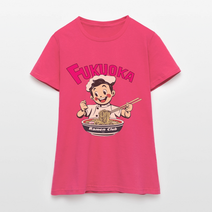 Fukuoka Ramen Club, T-shirt dam - azalea