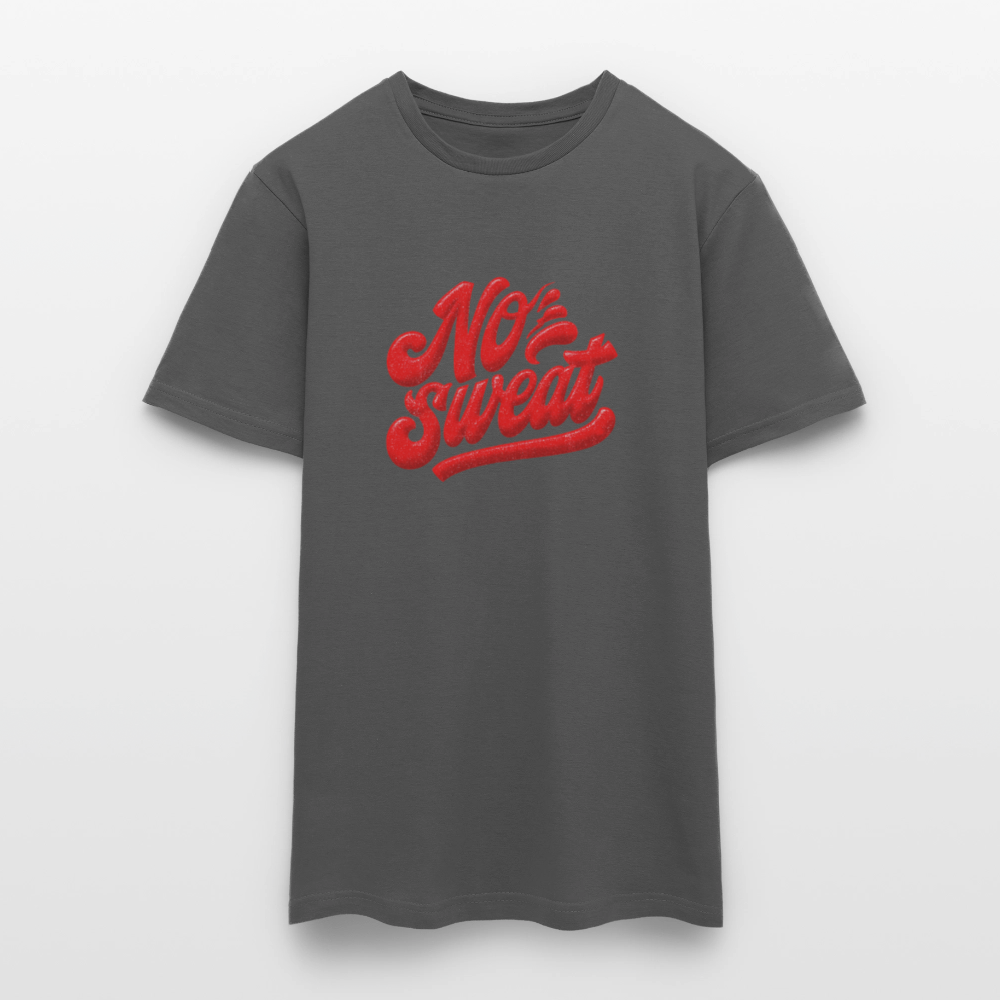 No sweat, T-shirt unisex - kolgrå