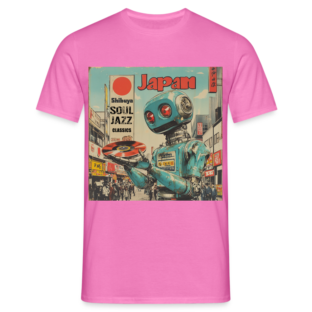 Shibuya Soul Jazz Classics, T-shirt herr - rosa