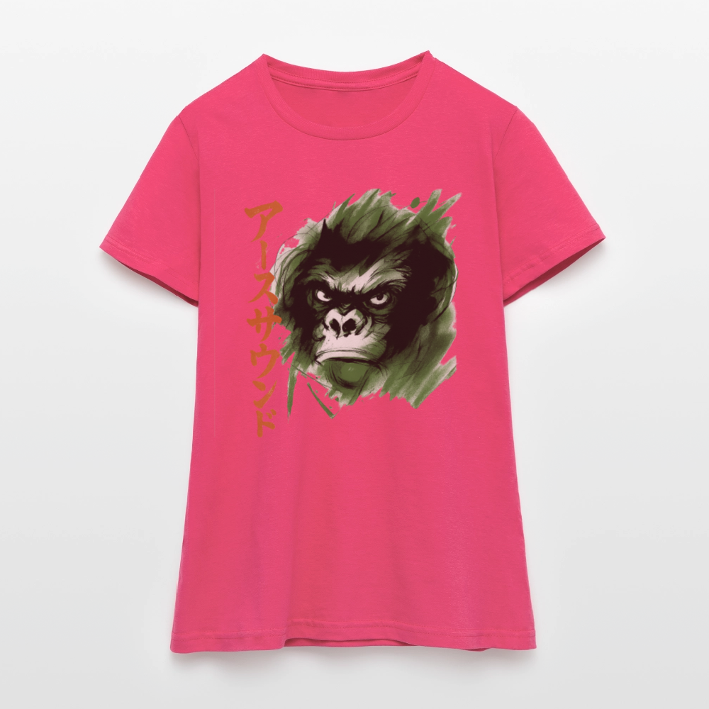 Earth Sound, T-shirt dam - azalea