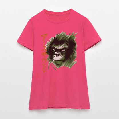 Earth Sound, T-shirt dam - azalea