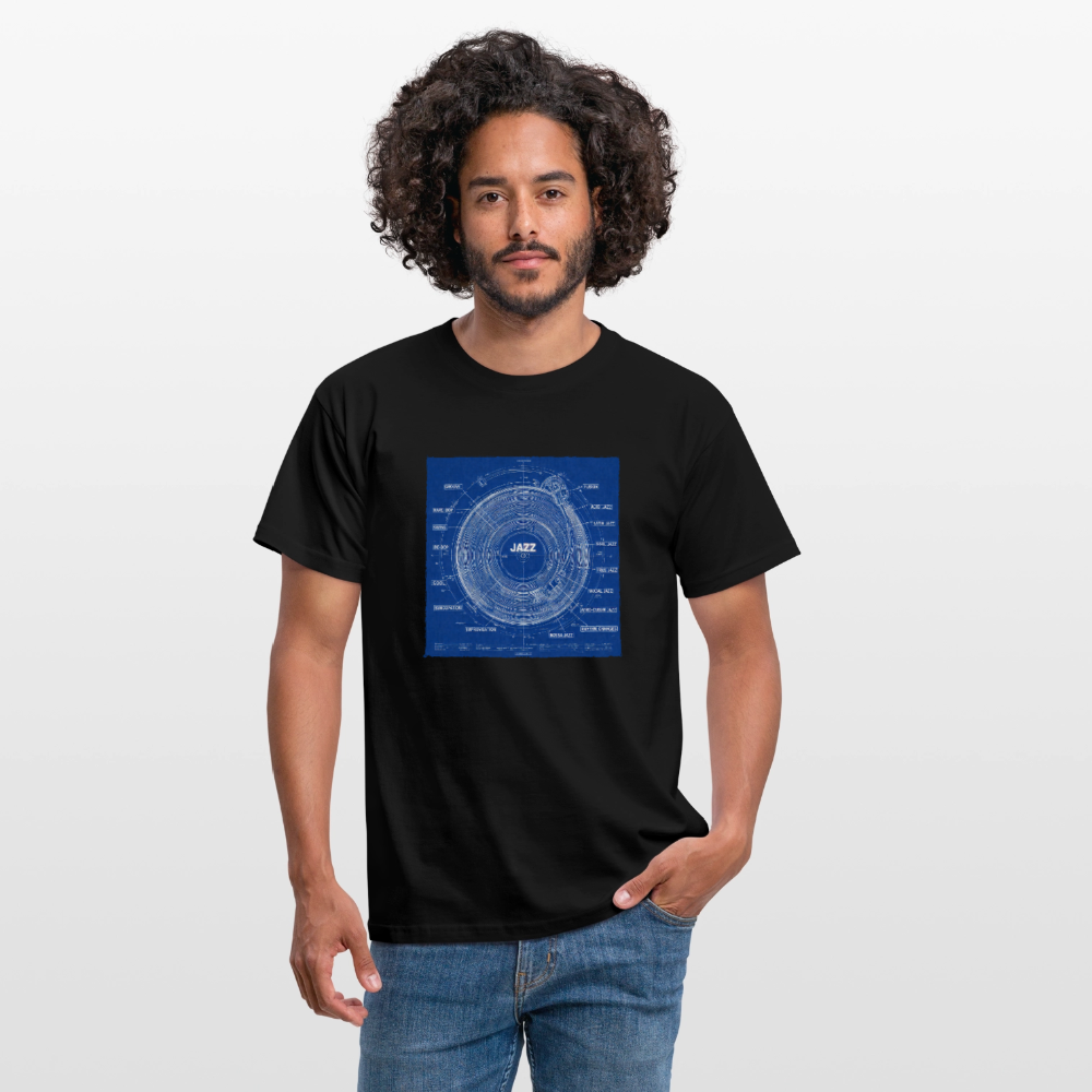 Kind of Blueprint, T-shirt unisex - svart