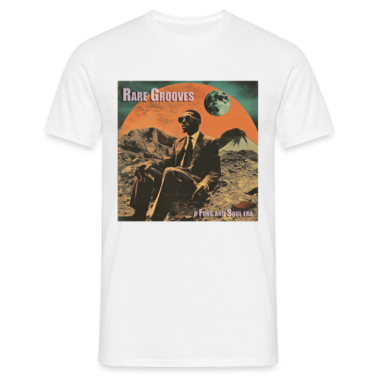 Vinylskatter: Att hitta sällsynta grooves, T-shirt herr - vit