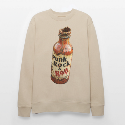 Heat of Rebellion, Ekologisk sweatshirt CHANGER unisex från Stanley/Stella - beige