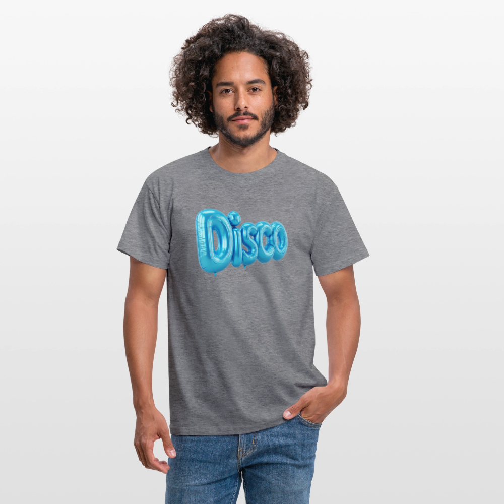Pump the Disco, T-shirt herr - grafitmelerad