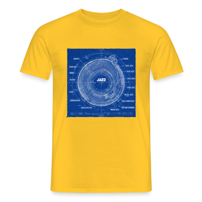 Kind of Blueprint, T-shirt unisex - gul