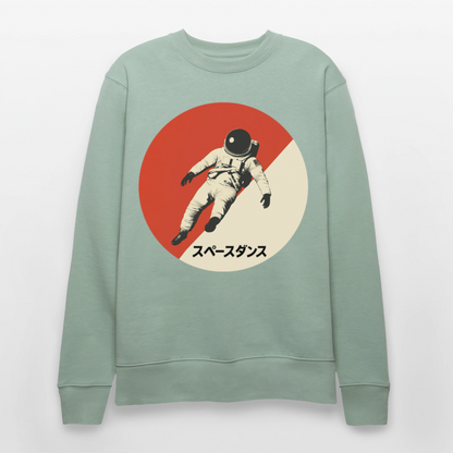 Space Dance, Ekologisk sweatshirt CHANGER unisex från Stanley/Stella - ljus grågrön