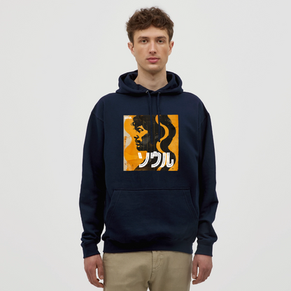 Nippon Grooves, Luvtröja unisex - marinblå