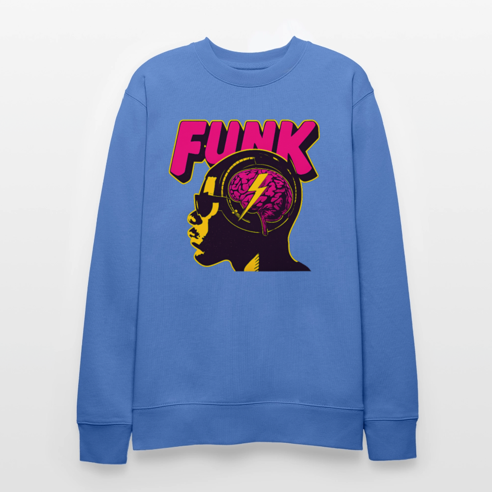 Funk Head, Ekologisk sweatshirt CHANGER unisex från Stanley/Stella - blå