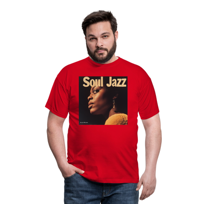 Acceso's Soul Groove: Jazz with a Beat, T-shirt herr - röd