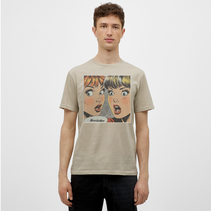 Förvånade röster från norr, T-shirt herr - sandbeige