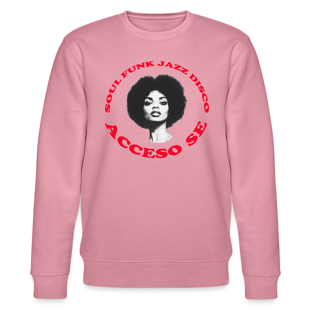 Where Music Lives – Powered by Acceso Family, Ekologisk sweatshirt CHANGER unisex från Stanley/Stella - lila dröm