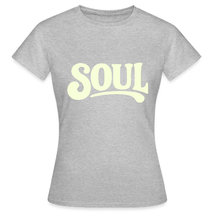 All About Soul, T-shirt dam - gråmelerad