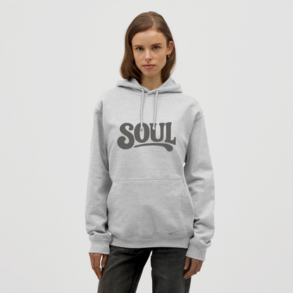 All About Soul, Luvtröja unisex - ljusgråmelerad