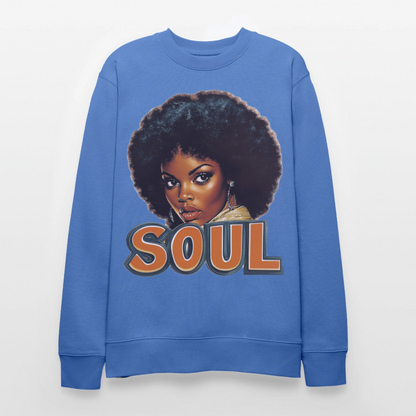 Soulful Vibes, Ekologisk sweatshirt CHANGER unisex från Stanley/Stella - blå