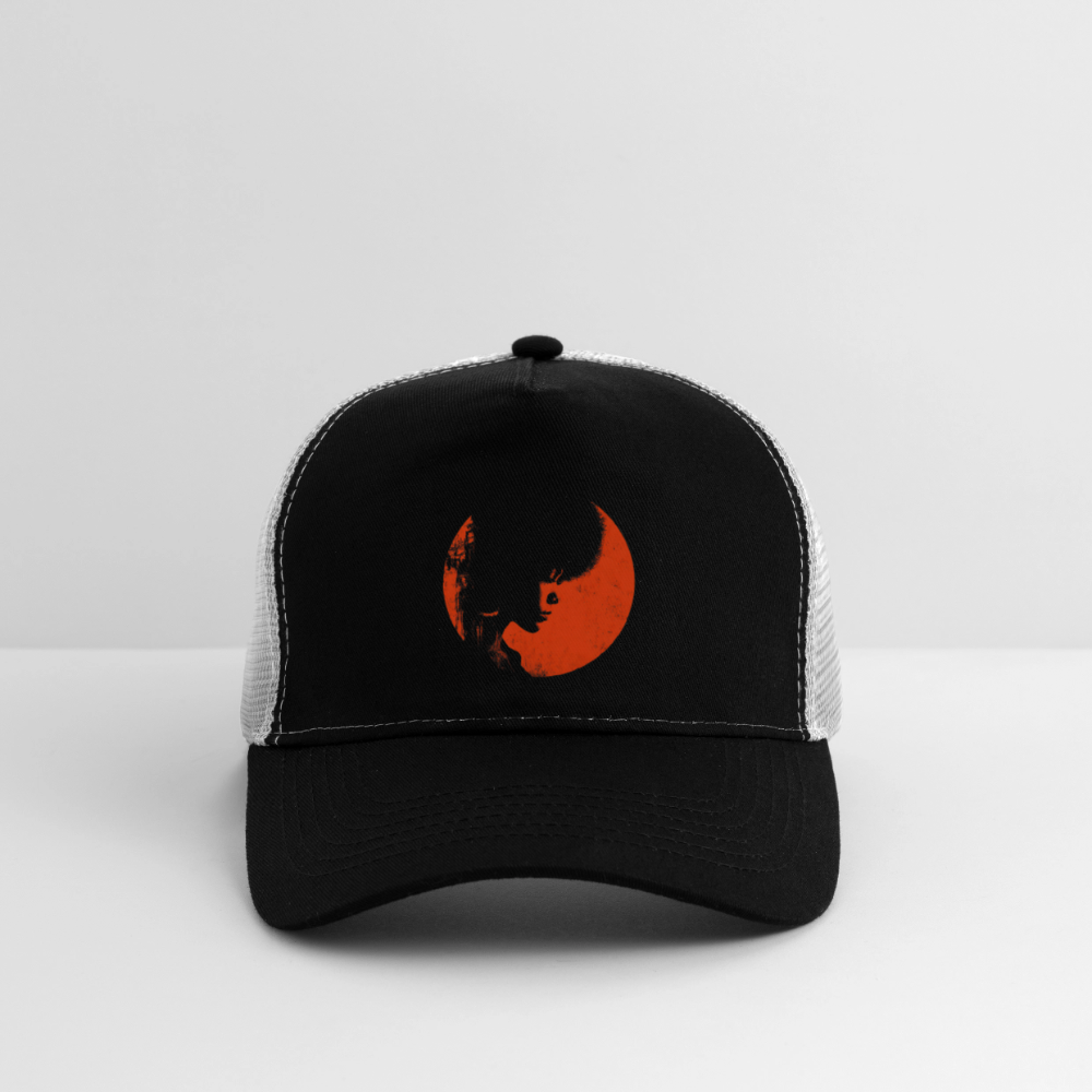 Crimson Melody, Trucker Cap - svart/stengrå