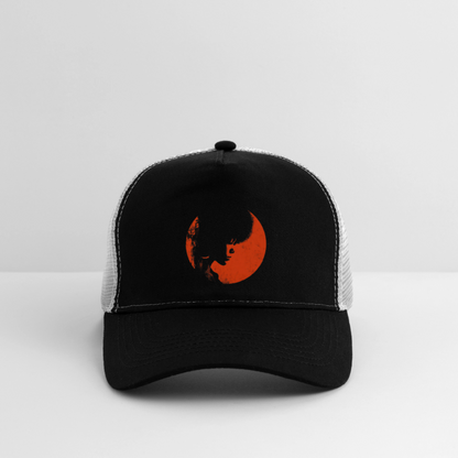 Crimson Melody, Trucker Cap - svart/stengrå