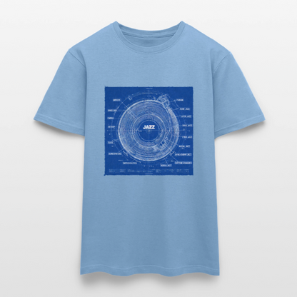 Kind of Blueprint, T-shirt unisex - carolina blue
