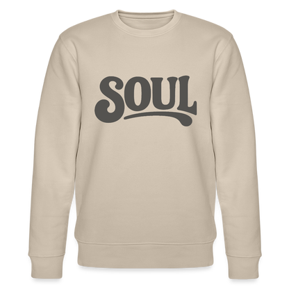 All About Soul, Ekologisk sweatshirt CHANGER unisex från Stanley/Stella - beige