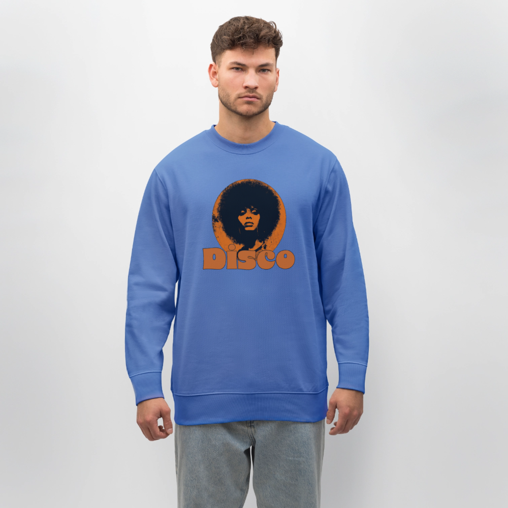 Disco Inferna, Ekologisk sweatshirt CHANGER unisex från Stanley/Stella - blå