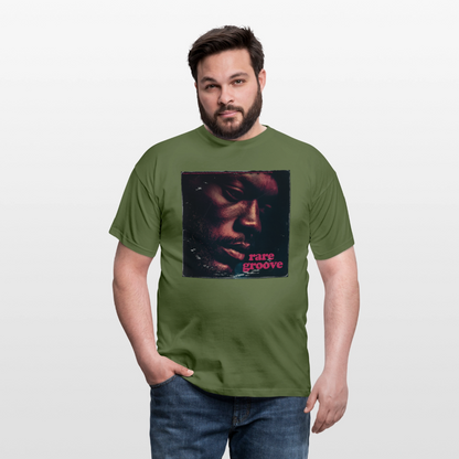 Groove Rare, T-shirt unisex - Militärgrön