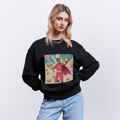 Frosting-Fury, Ekologisk oversizetröja RADDER unisex från Stanley/Stella - svart