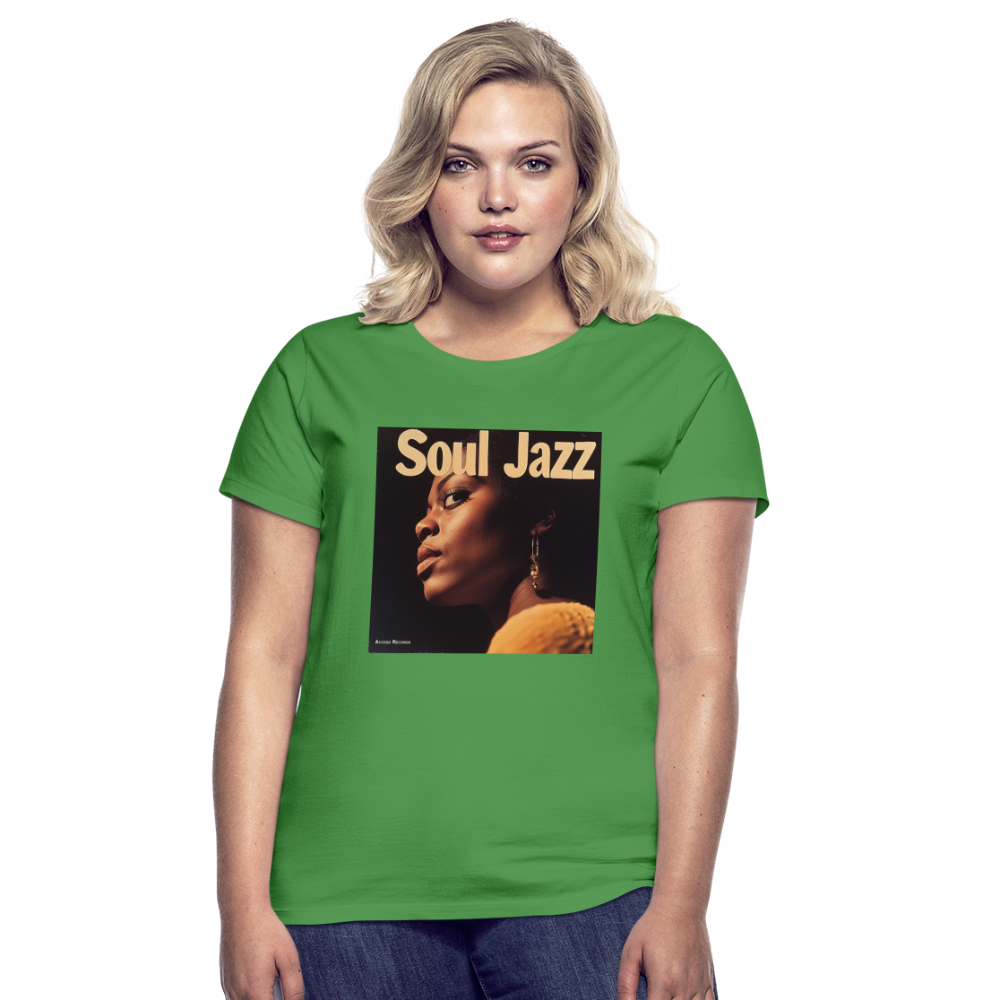 Acceso's Soul Groove: Jazz with a Beat, T-shirt dam - kellygrön