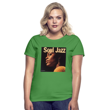 Acceso's Soul Groove: Jazz with a Beat, T-shirt dam - kellygrön