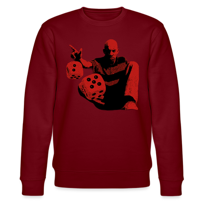 Six Side Story,  Ekologisk sweatshirt CHANGER unisex från Stanley/Stella - vinröd