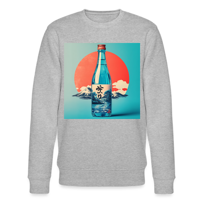 Stillhet i glas, Ekologisk sweatshirt CHANGER unisex från Stanley/Stella - gråmelerad