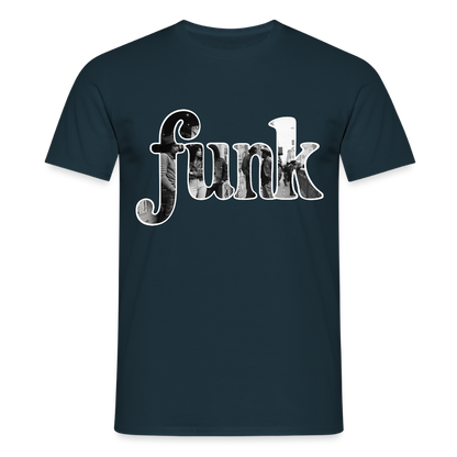 Funk Vibes, T-shirt unisex - marinblå