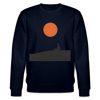 Under the sun, Ekologisk sweatshirt CHANGER unisex från Stanley/Stella - marinblått