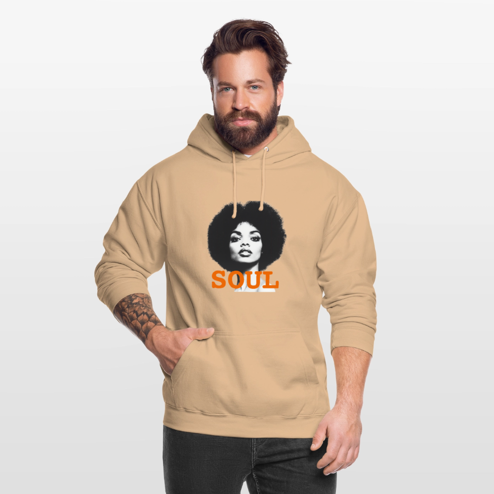 Luvtröja unisex - persika