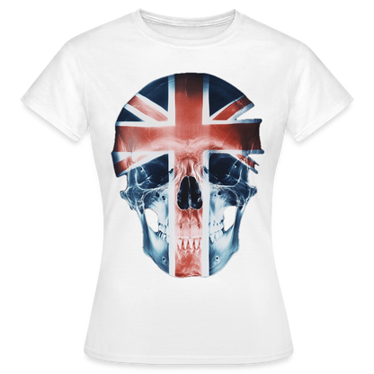 God Save the Skull, T-shirt dam - vit