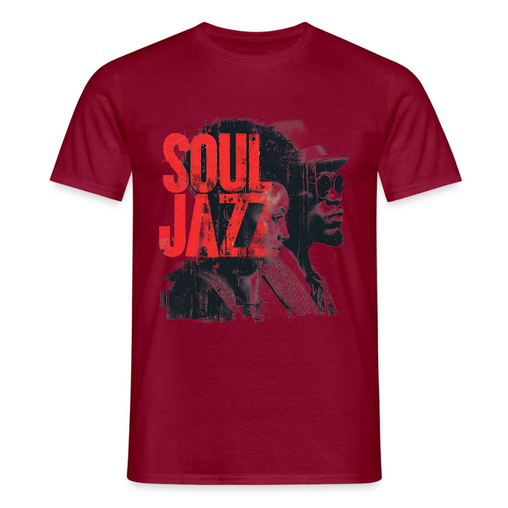 The Essence of Soul Jazz, T-shirt unisex - tegelröd