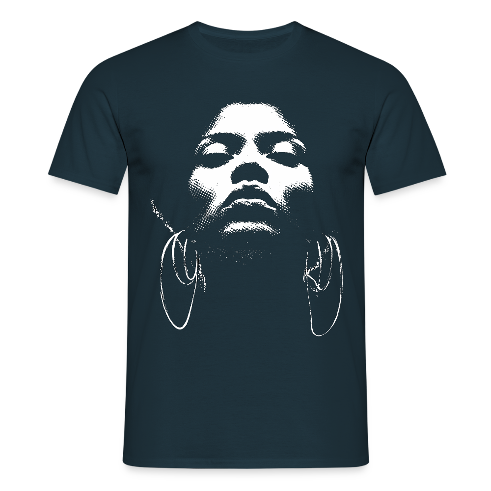 Beat Goddess, T-shirt unisex - marinblå