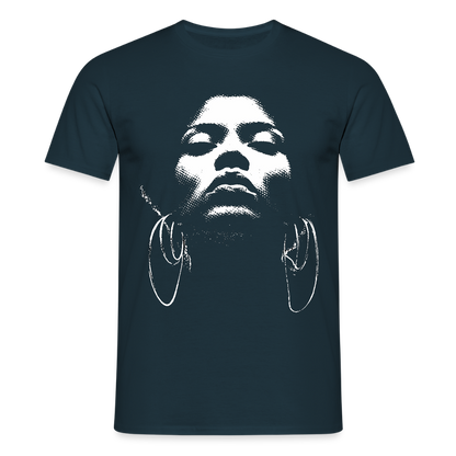 Beat Goddess, T-shirt unisex - marinblå