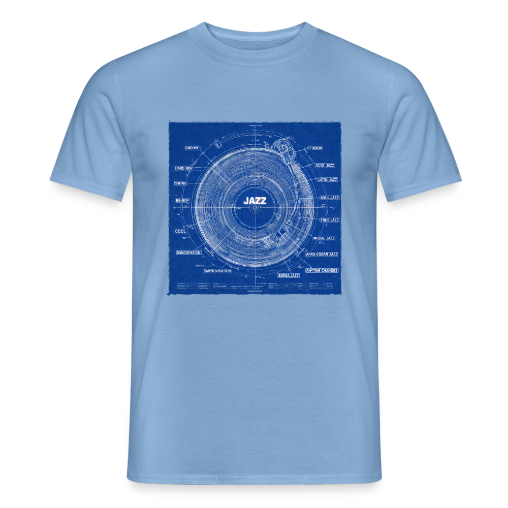 Kind of Blueprint, T-shirt unisex - carolina blue