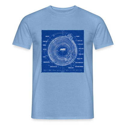 Kind of Blueprint, T-shirt unisex - carolina blue