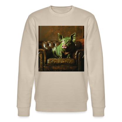 Grön Elegans, Ekologisk sweatshirt CHANGER unisex från Stanley/Stella - beige