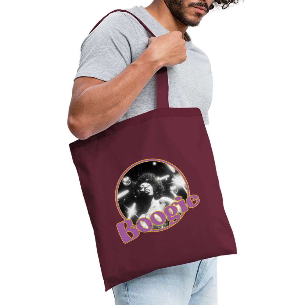 Electric Groove, Tygväska - vinröd