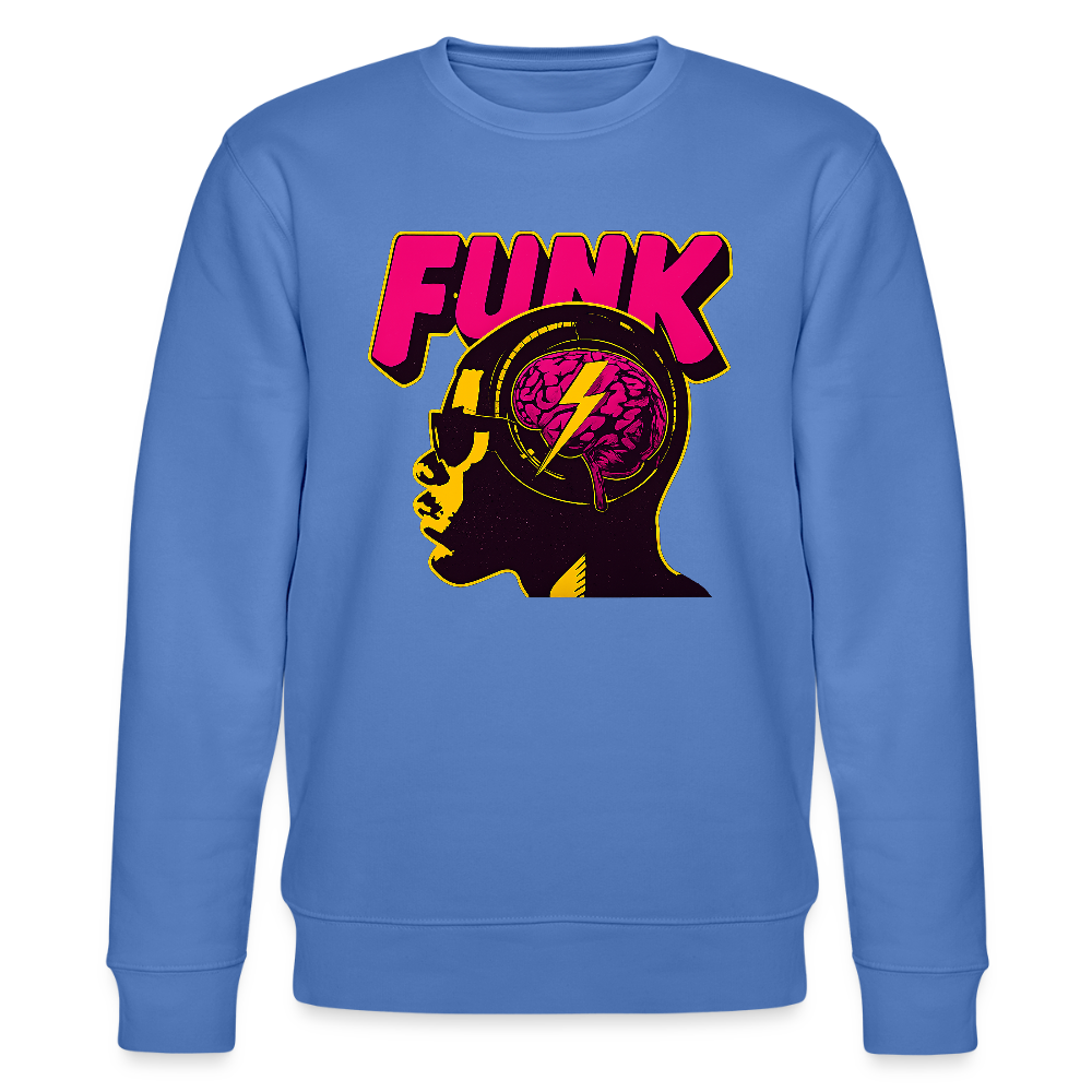 Funk Head, Ekologisk sweatshirt CHANGER unisex från Stanley/Stella - blå