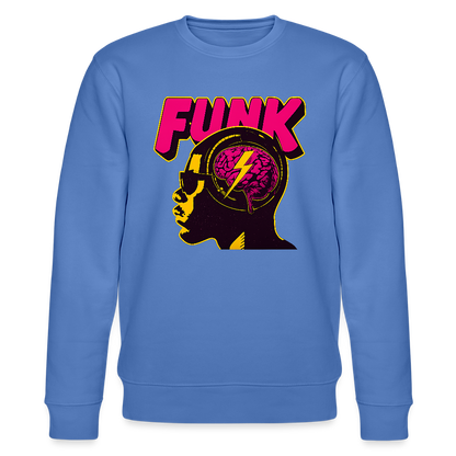 Funk Head, Ekologisk sweatshirt CHANGER unisex från Stanley/Stella - blå