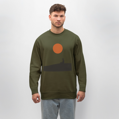 Under the sun, Ekologisk sweatshirt CHANGER unisex från Stanley/Stella - kaki