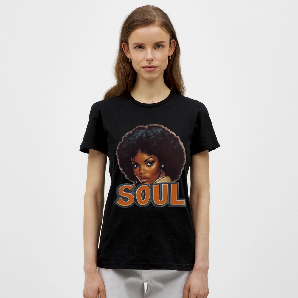 Soulful Vibes, T-shirt dam - svart