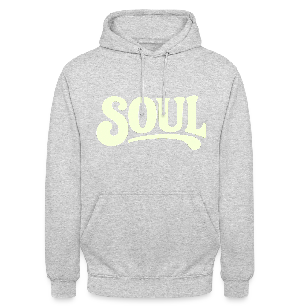 All About Soul, Luvtröja unisex - ljusgråmelerad