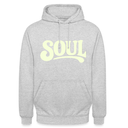 All About Soul, Luvtröja unisex - ljusgråmelerad
