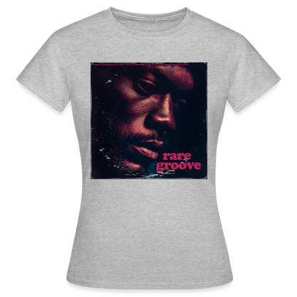 Groove Rare, T-shirt dam - gråmelerad