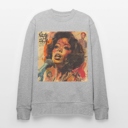 Soundtrack, Soul Undercover, Ekologisk sweatshirt CHANGER unisex från Stanley/Stella - gråmelerad