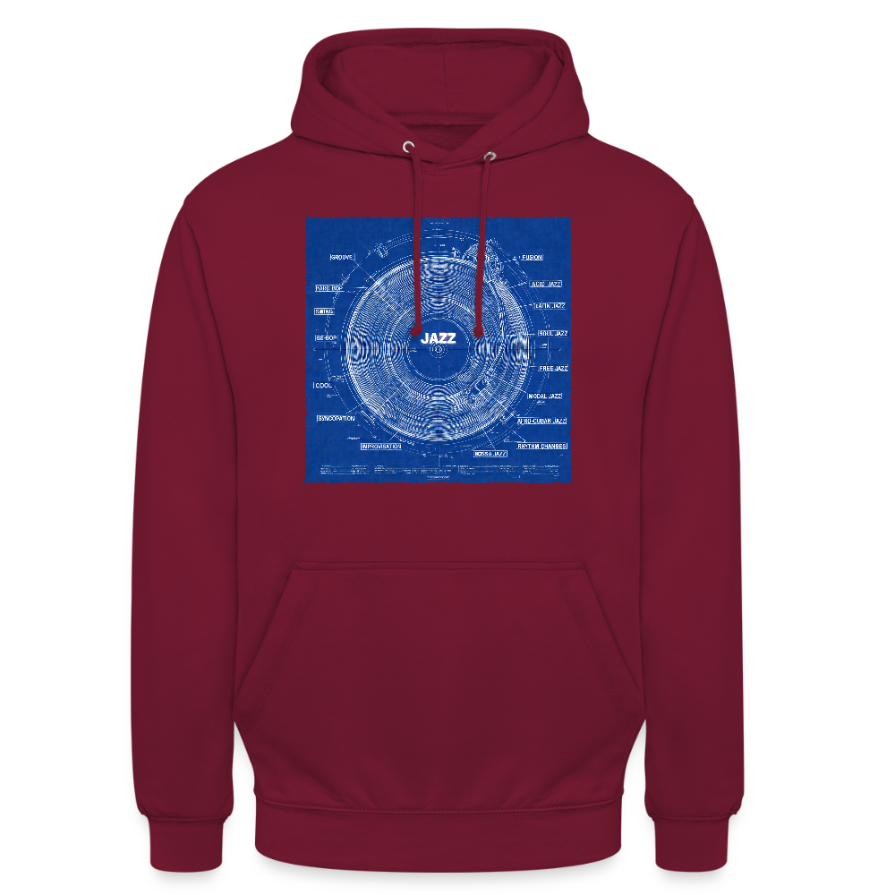Kind of Blueprint, Luvtröja unisex - bordeaux